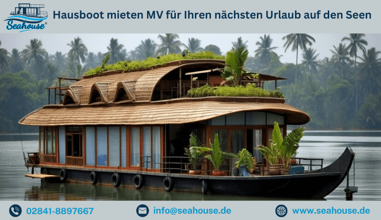 Hausboot mieten MV für Ihren nächsten Urlaub auf den Se...