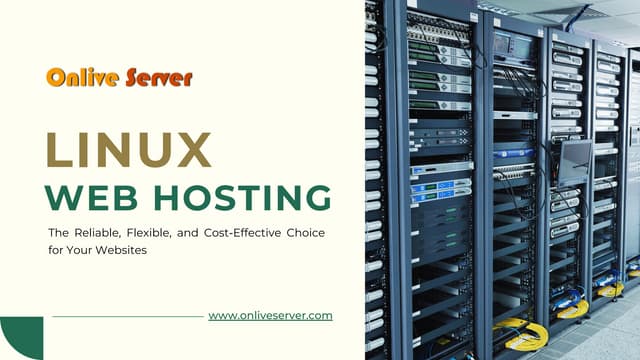 Choose our Linux Web Hosting for a seamless and successful online presence | PPT