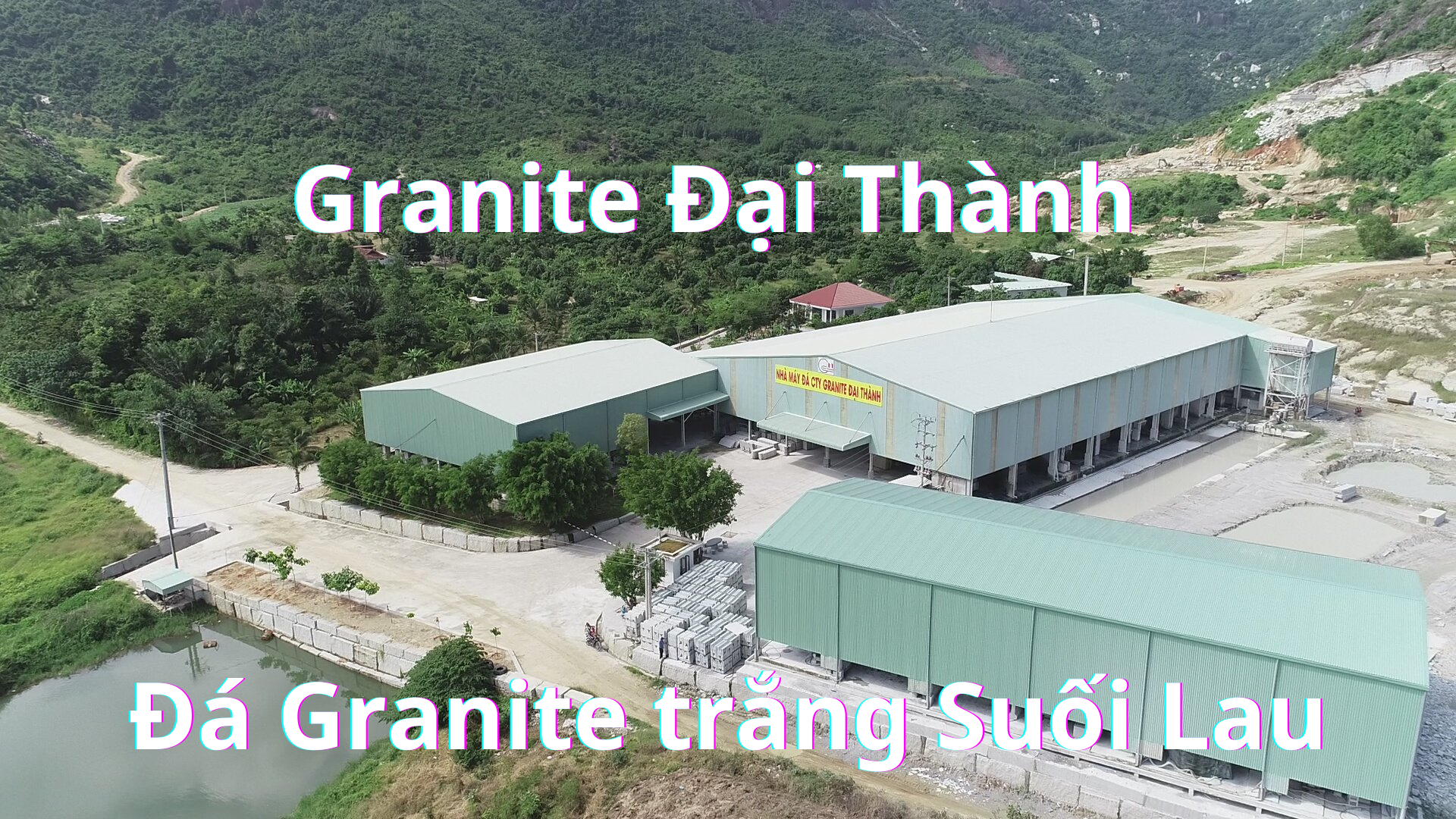Công ty TNHH Granite Đại Thành là đơn vị tiên phong trong lĩnh vực khai thác và chế biến đá Granite trắng Suối Lau