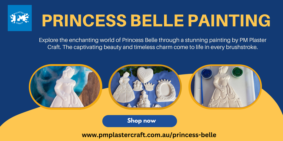 Unleash Your Creativity with Princess Belle Painting Kits | PM Plaster Craft - JustPaste.it