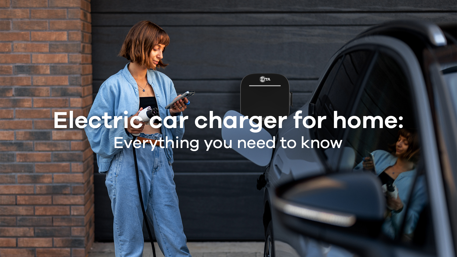 Electric car charger for home