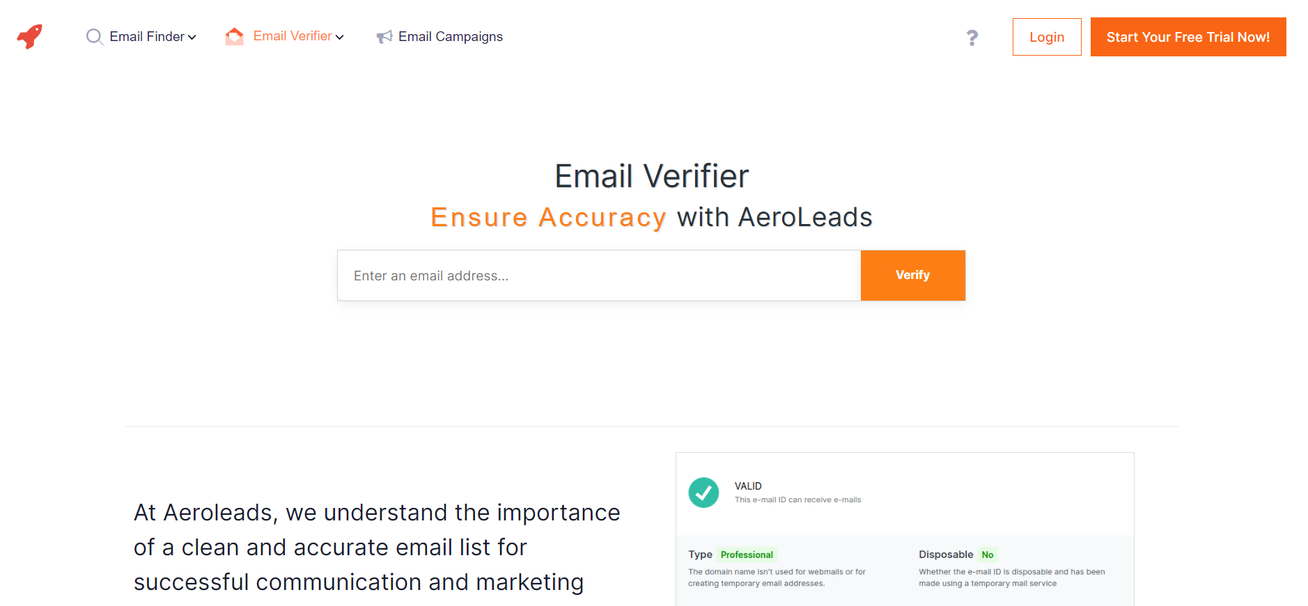 Email Verifier: Verify email address with free email checker