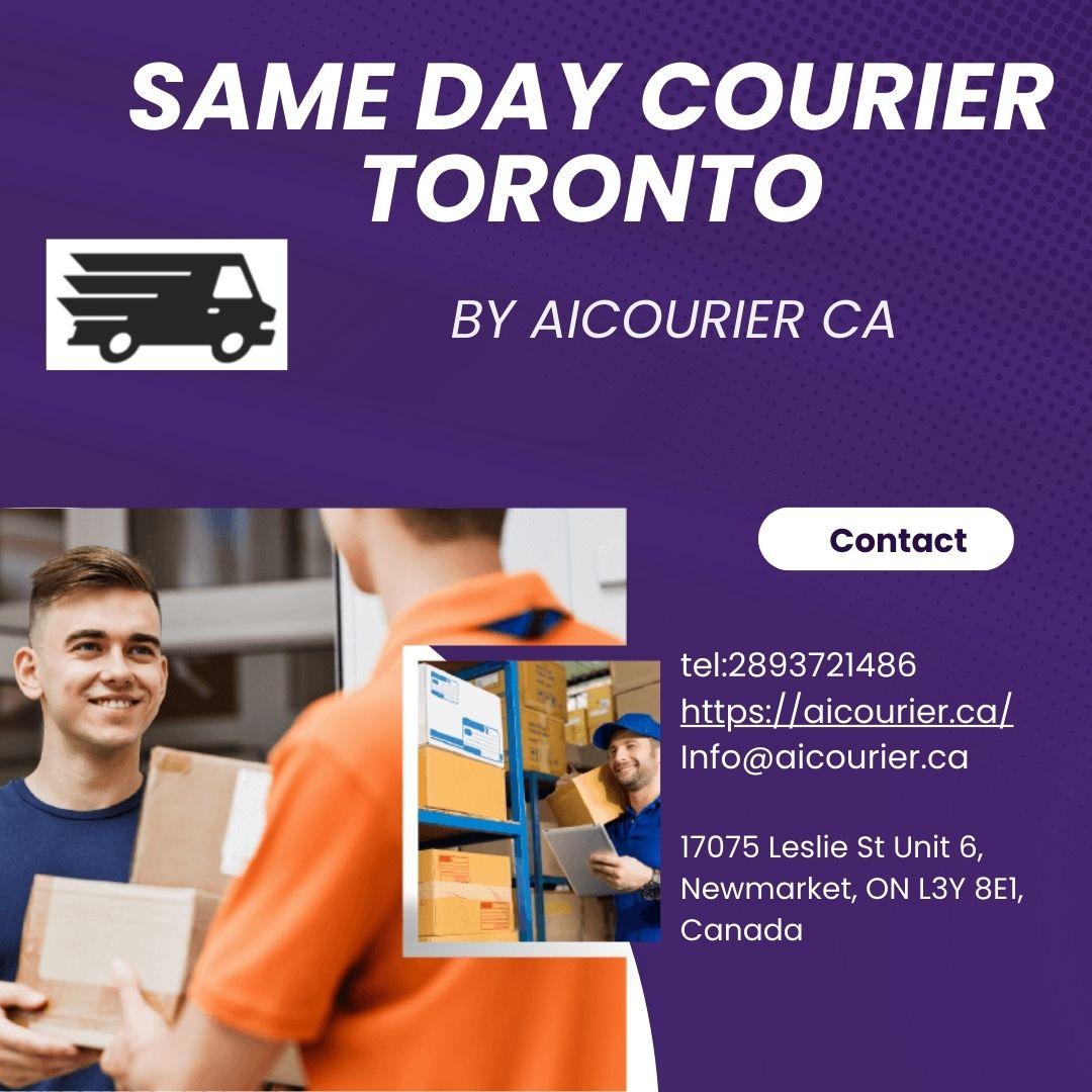 Same Day Courier Toronto – Importance, Benefits & How to Choose - FORTUNE BUSINESS NEWS