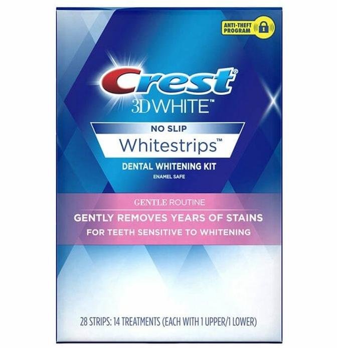 Brighten Your Smile with Crest Gentle Routine Whitening Strips 3D | Articles | The White Smiles | Gan Jing World