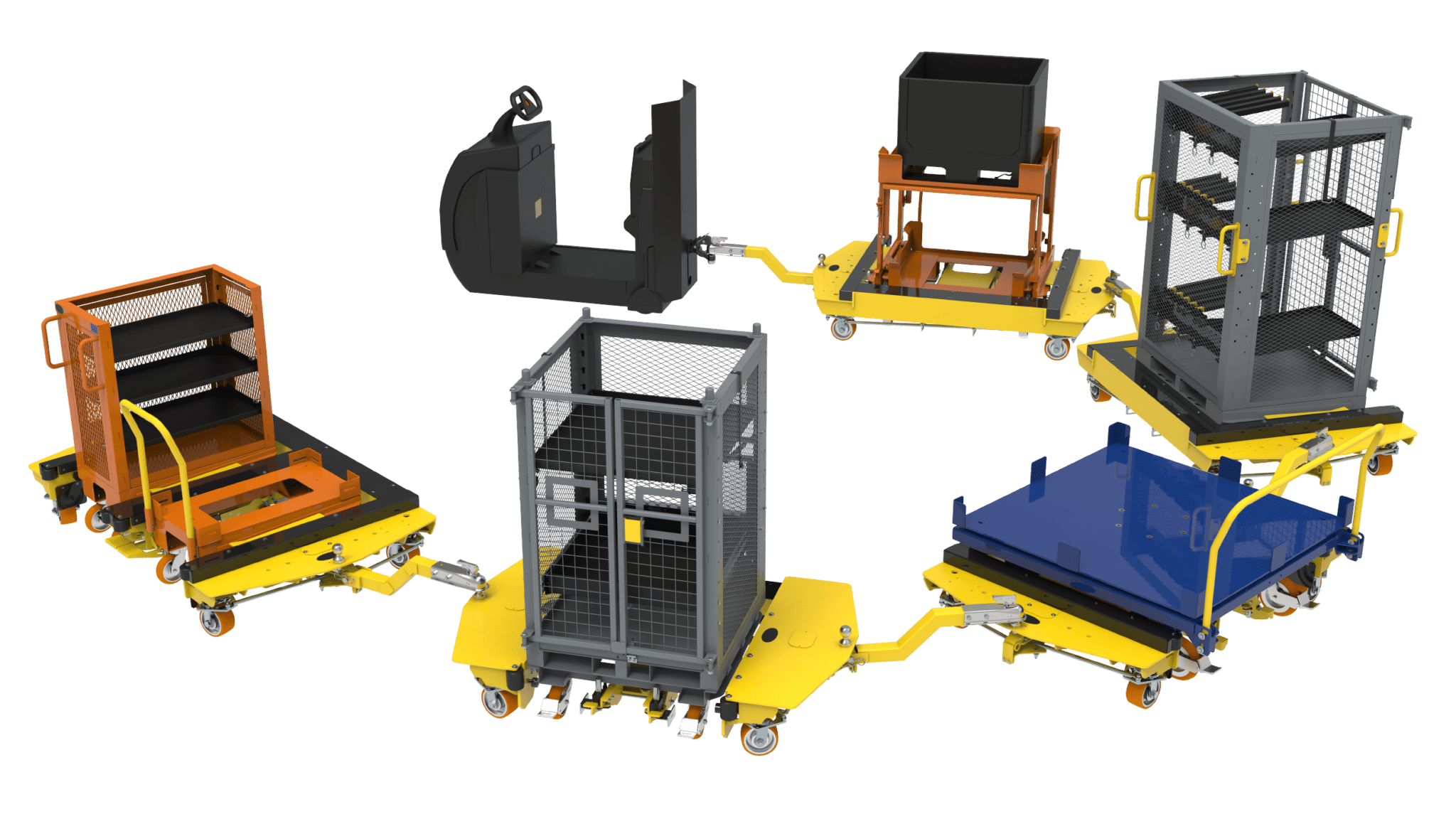 Optimizing Material Flow with a Tugger Cart System - Jtec Industries