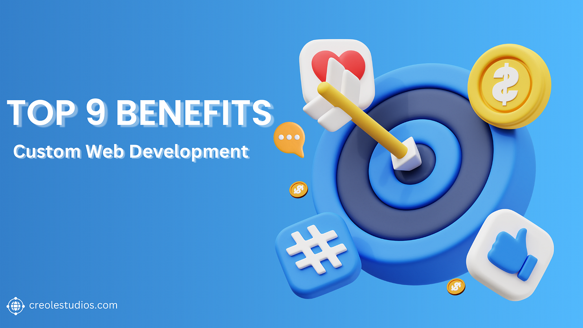 Top 9 Benefits of Custom Web Development Over Templates | by Creole Studios | Aug, 2024 | Medium