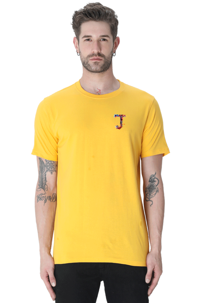 Name Initial Letter J Shirt