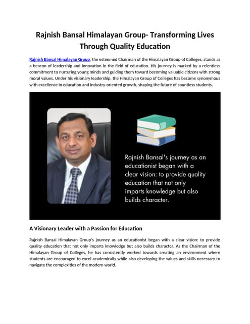 Rajnish Bansal Himalayan Group- Transforming Lives Through Quality Education.docx