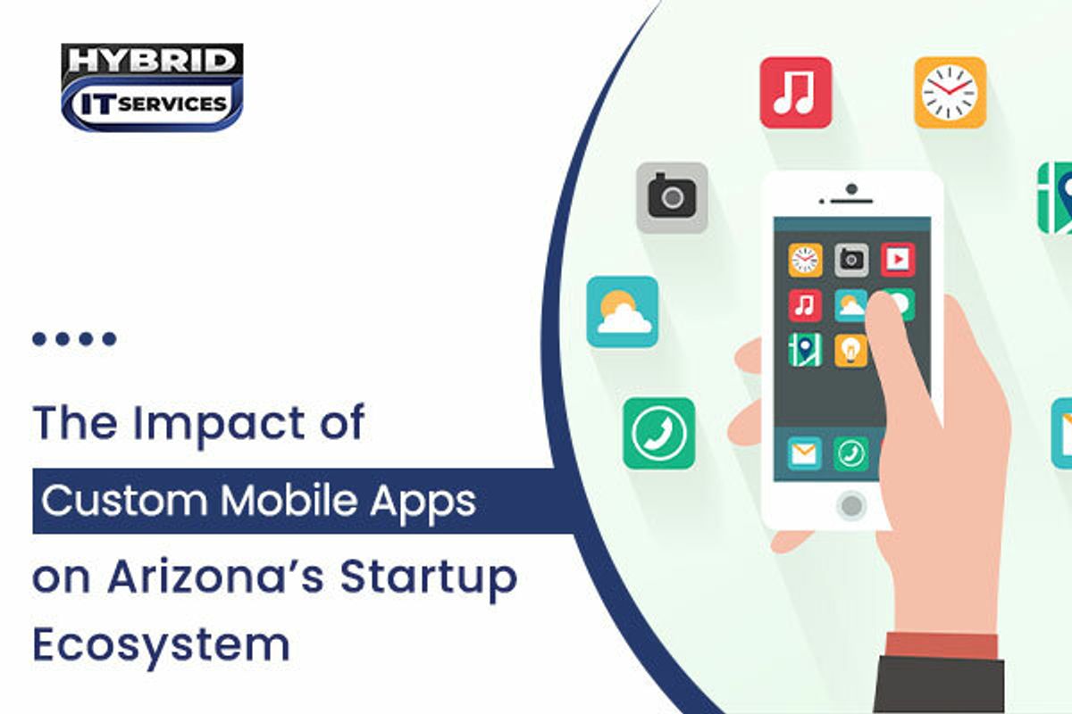 The Impact of Custom Mobile Apps on Arizona’s Startup Ecosystem — Hybrid IT Services, Inc - Buymeacoffee