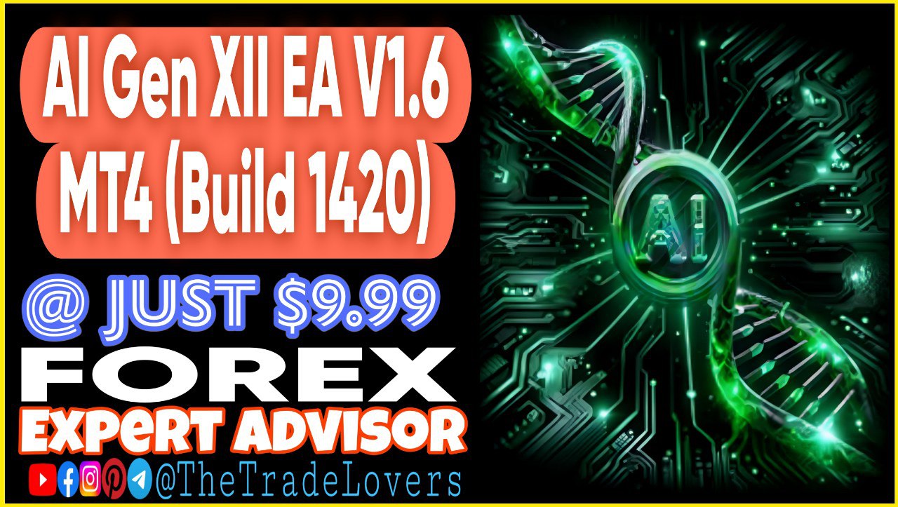 AI GEN XII EA V1.6 MT4 (Works on Build 1420) | Forex Robot | MT4 Expert Advisor - Payhip