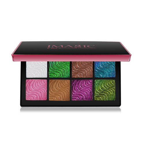 IMAGIC Eight-color Chameleon Duo Chrome Eye shadow Palette EY-359 | Imagic Cosmetic