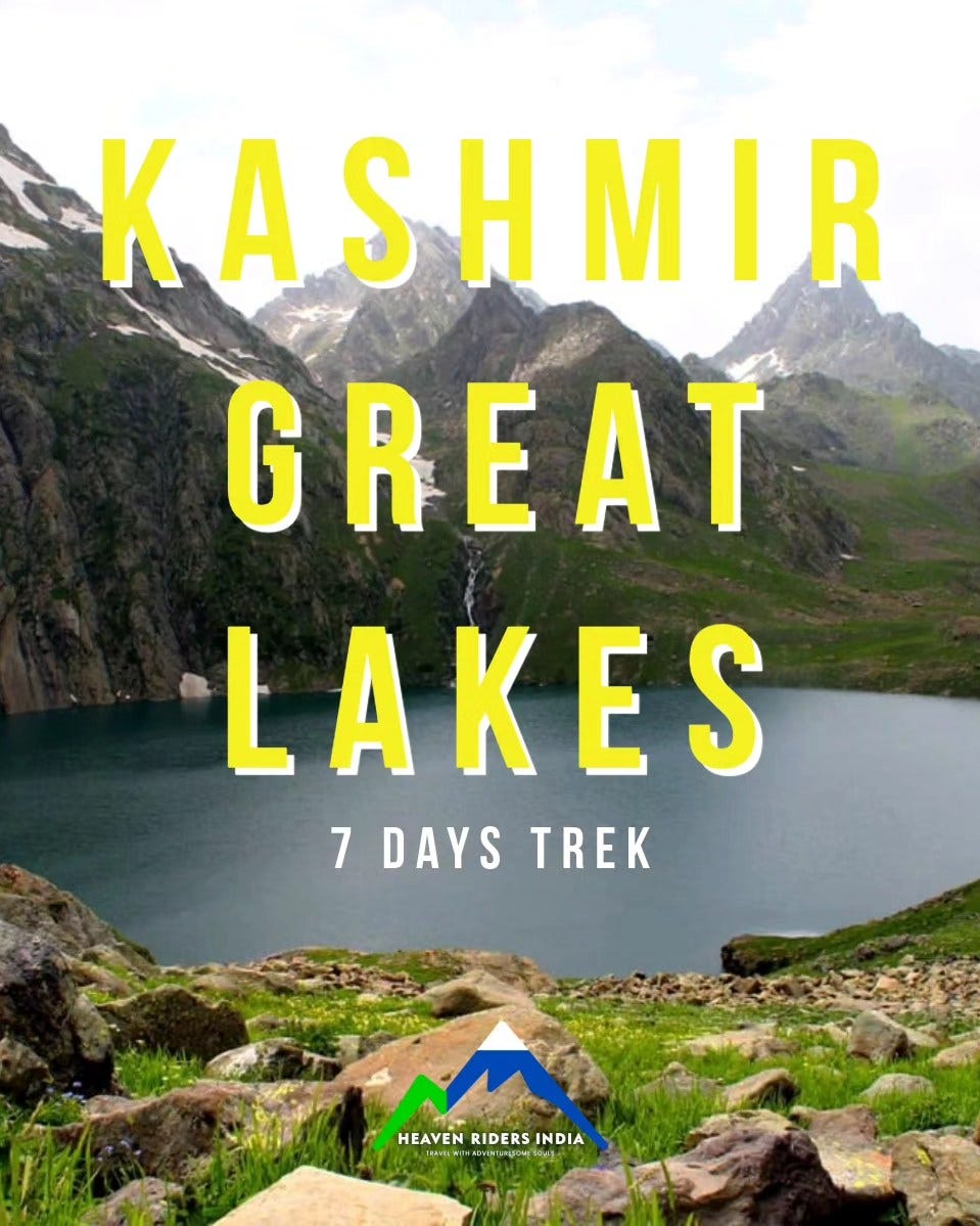 The Enchanting Kashmir Great Lakes Trek: A Journey into Paradise | by Heaven Riders India | Aug, 2024 | Medium