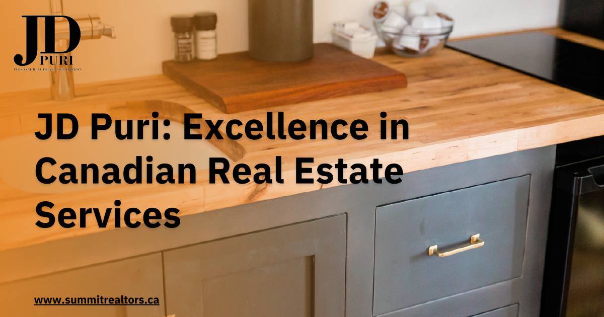 JD Puri Excellence in Canadian Real Estate Services | DocHub