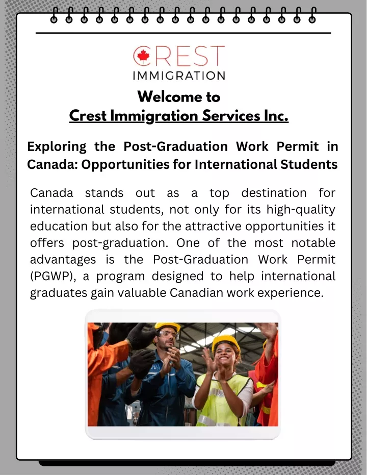 PPT - Exploring the Post-Graduation Work Permit in Canada Opportunities for International Students PowerPoint Presentation - ID:13477775