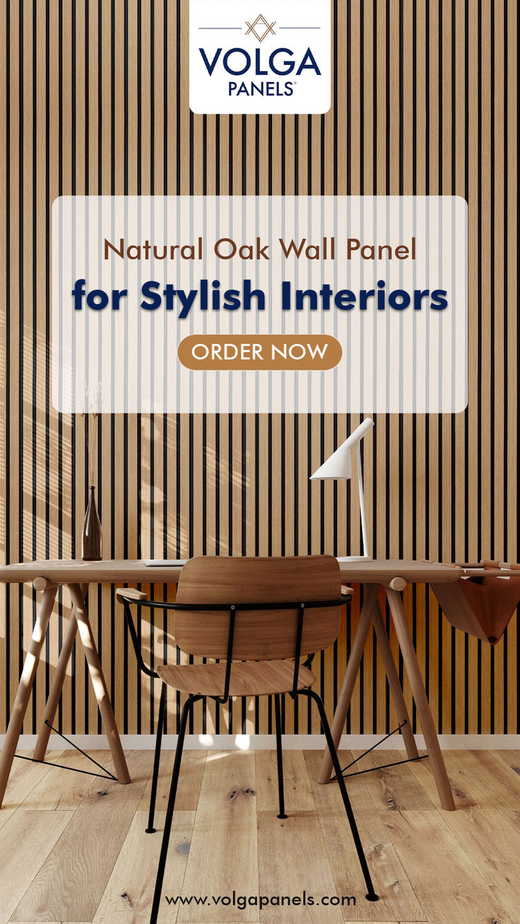 Elevate Your Living Space with Elegant Natural Oak Wall Panels