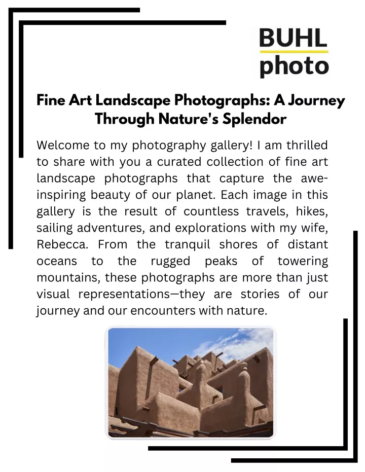 PPT - Fine Art Landscape Photographs: A Journey Through Nature's Splendor PowerPoint Presentation - ID:13502534