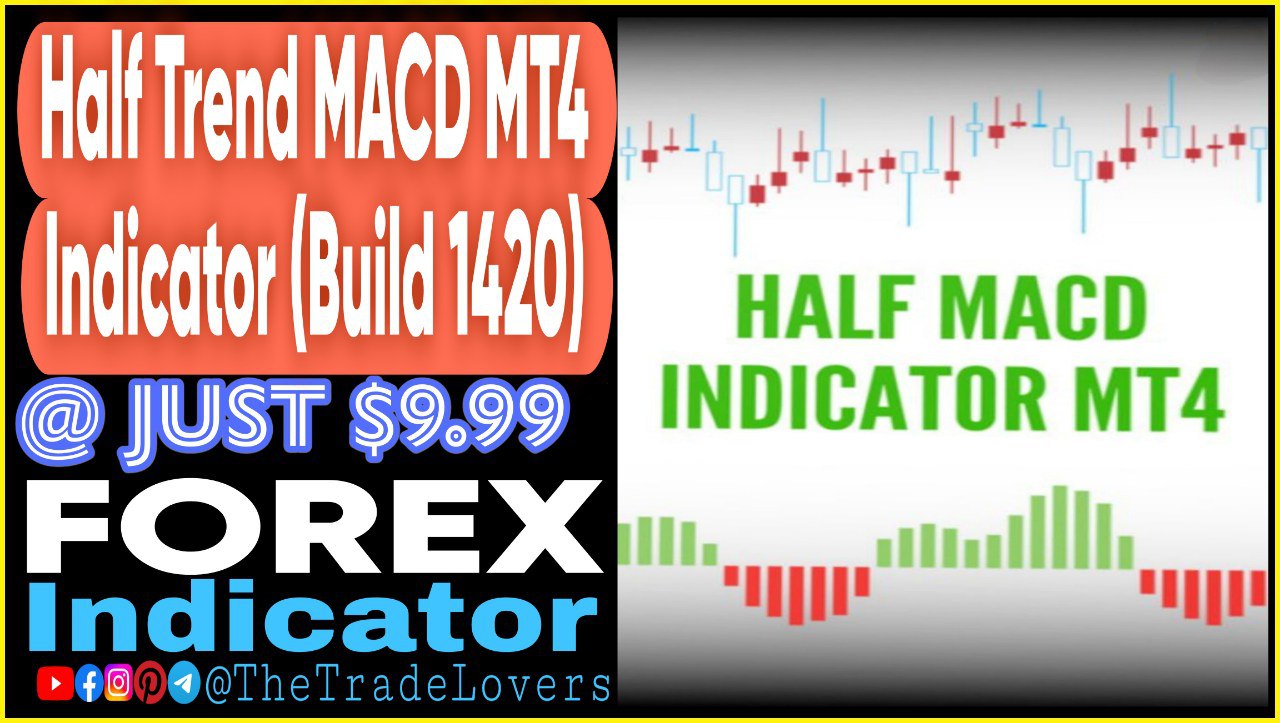 Half MACD Indicator MT4 (Works on Build 1420) | Forex MT4 Indicators - Payhip