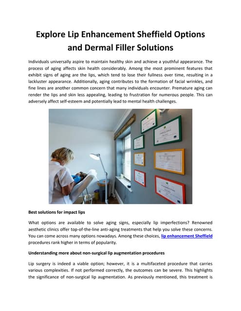 Explore Lip Enhancement Sheffield Options and Dermal Filler Solutions.pdf