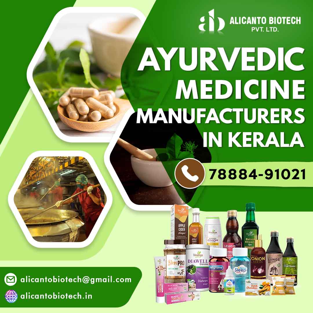 Ayurvedic Medicine Manufacturers in Kerala