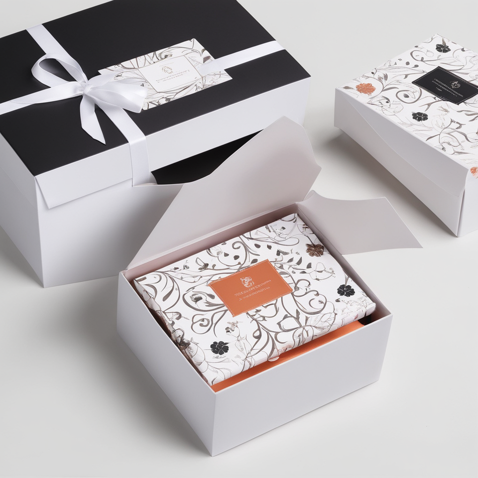 Custom Gift Handle Boxes - Elegant and Convenient Packaging