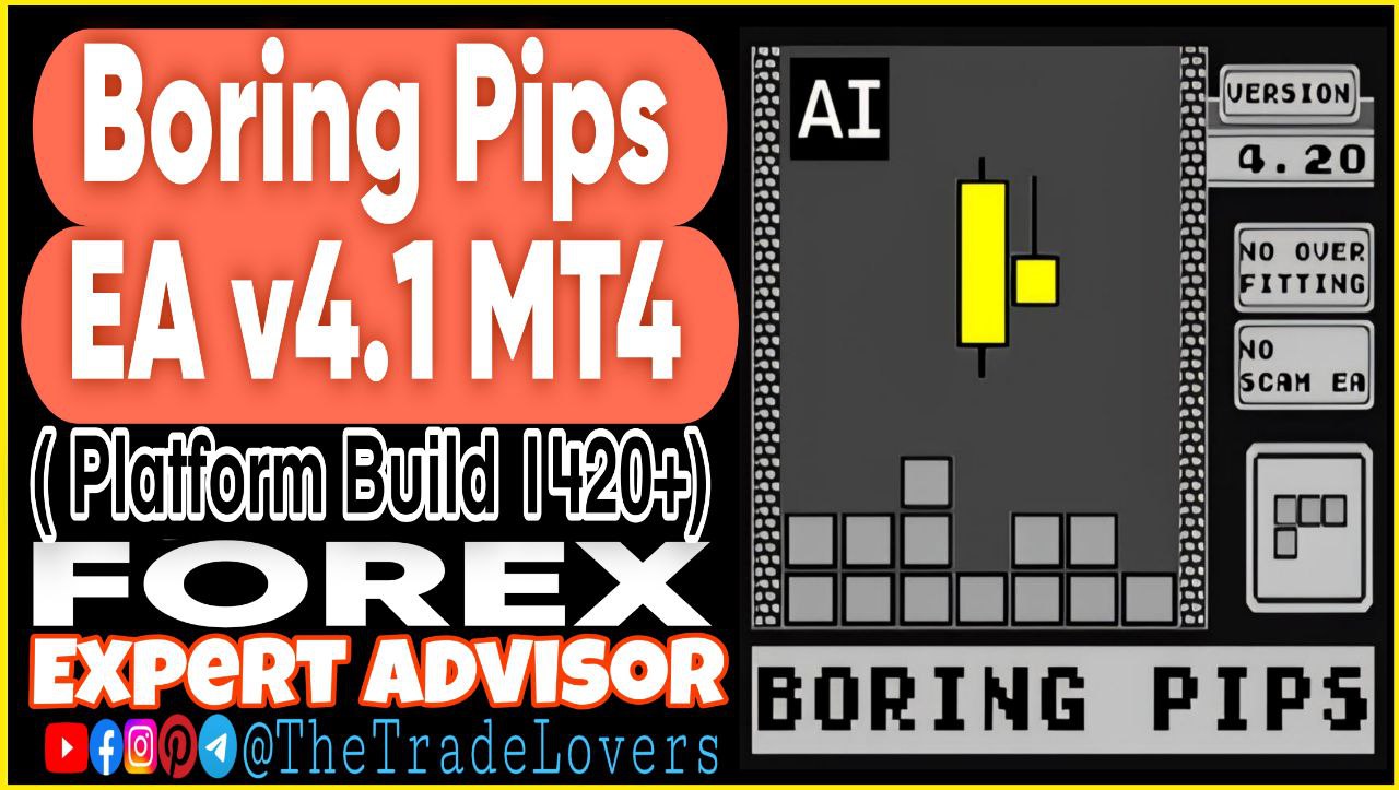 Boring Pips MT4 EA v4.1 (Works on Build 1421 ) | Forex Robot | MT4 Expert Advisor - Payhip