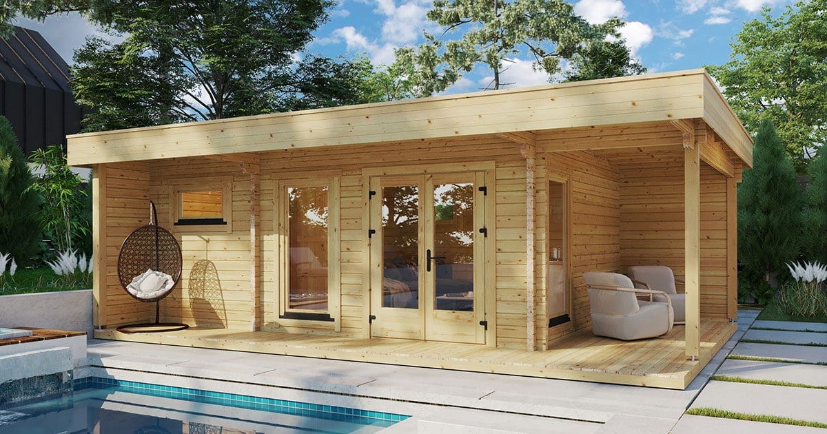 Buy Outdoor Sauna Online, UK | Free Delivery - Summerhouse24