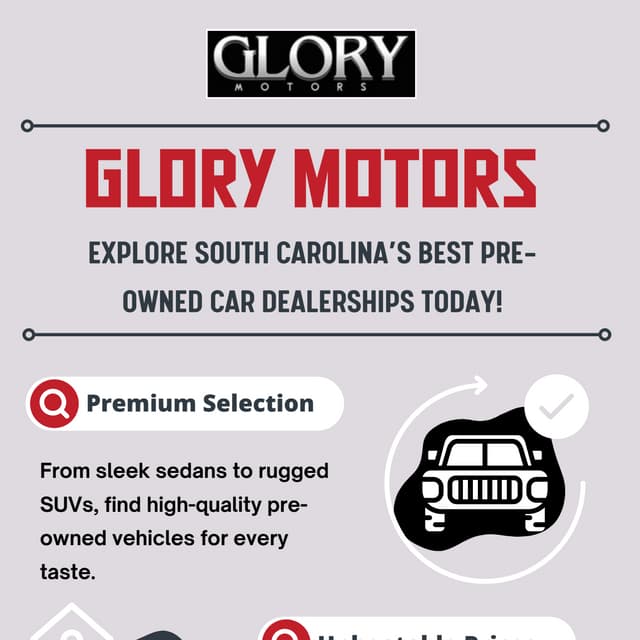 Explore South Carolina’s Best Pre-Owned Car Dealerships Today! | PDF