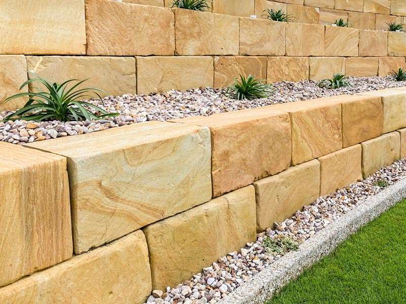 Sandstone Blocks | Boulder Stone No1 | Commercial & Durable