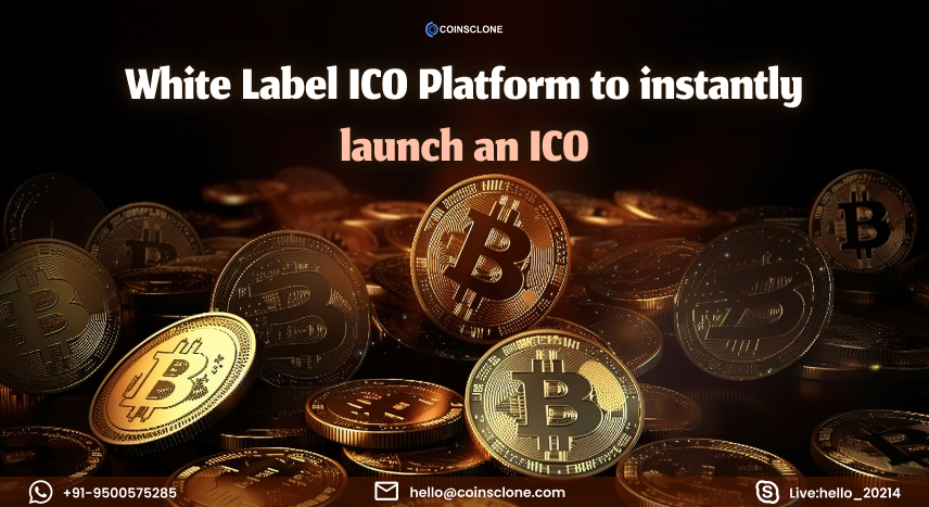 White Label ICO Platform to Launch Your Own ICO - Coinsclone