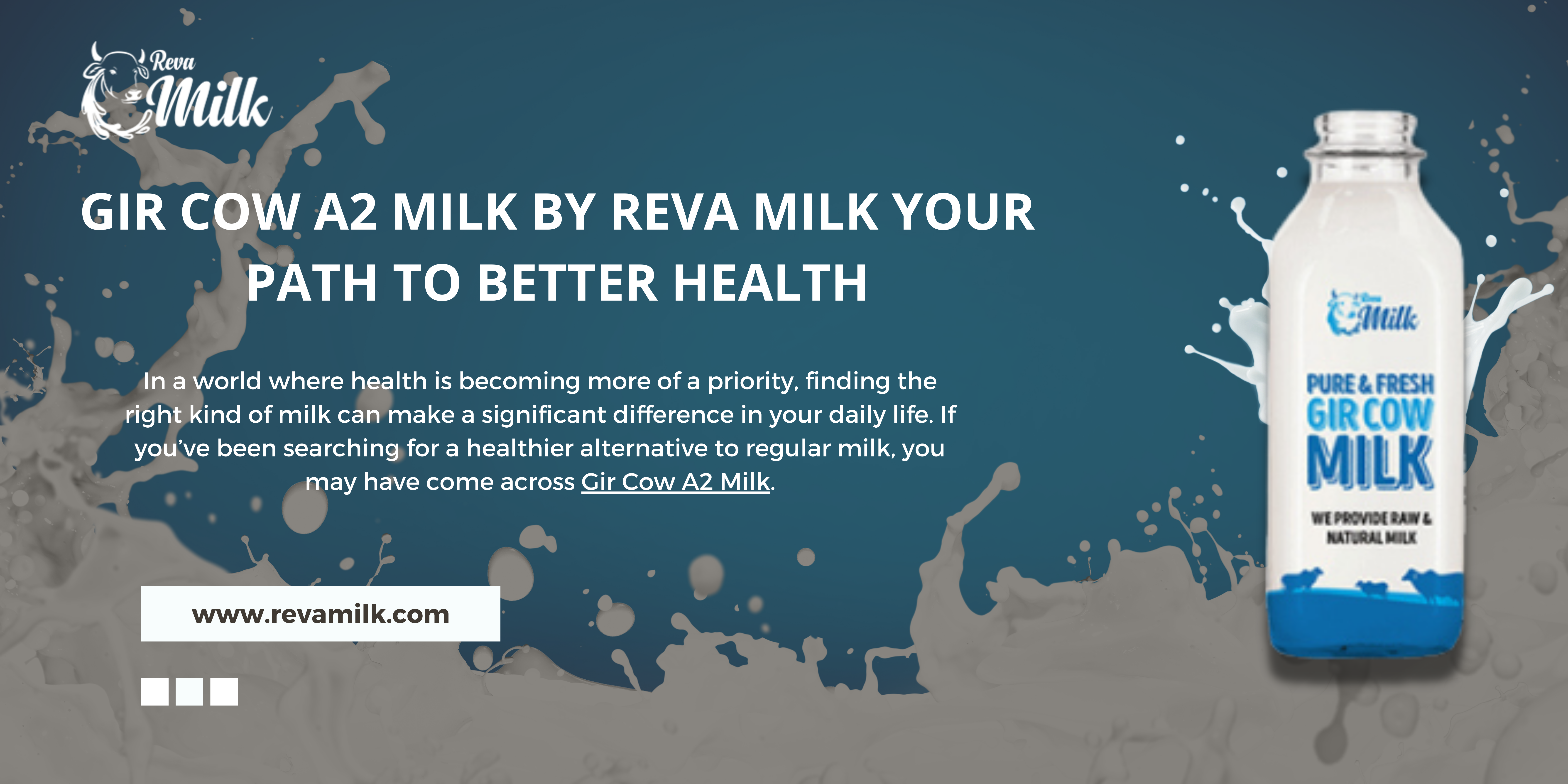 Gir Cow A2 Milk by Reva Milk Your Path to Better Health – Reva Milk