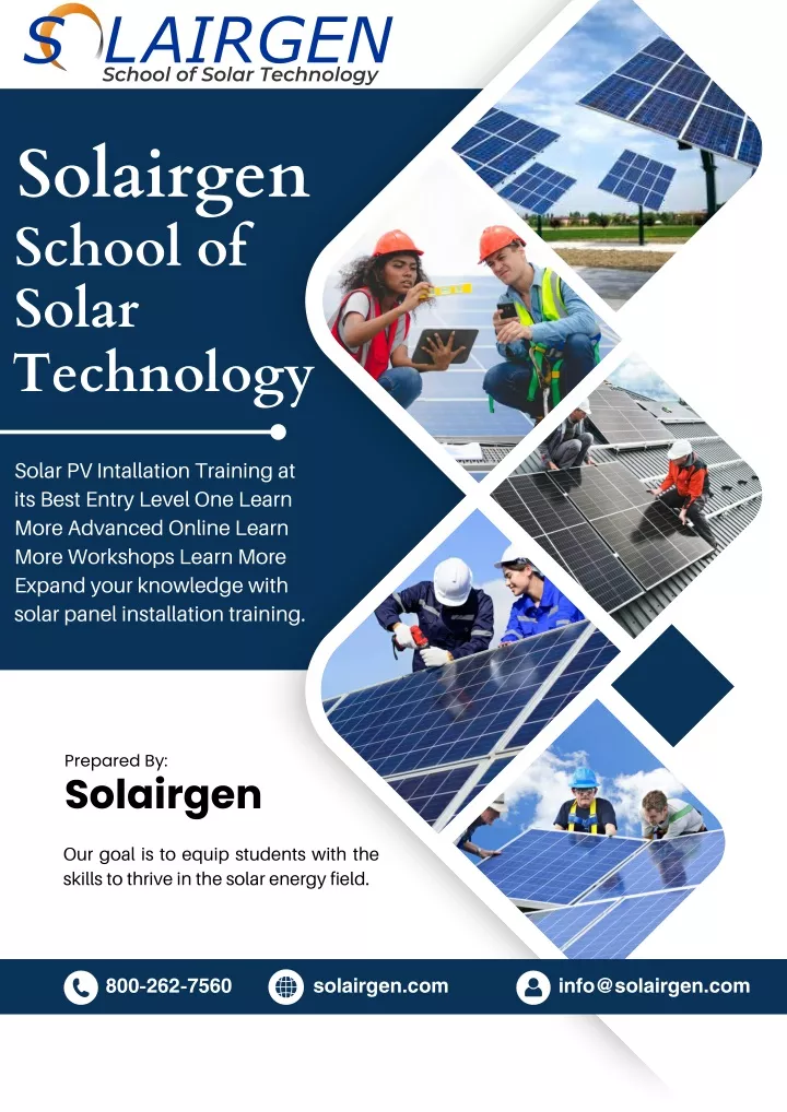 PPT - Best Solar Training Institutes Thriving on Soaring Demand of Solar PV Profession PowerPoint Presentation - ID:13541457