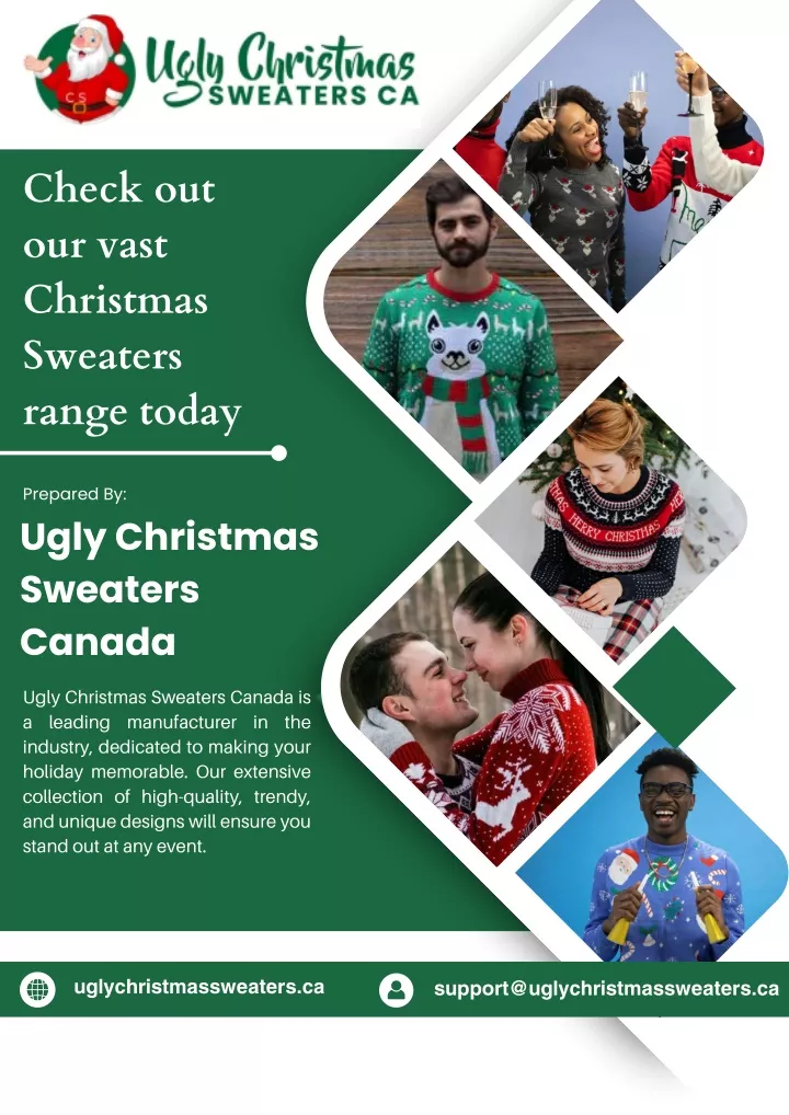 PPT - Get Cozy with Christmas Sweaters in Canada: The Ugly Sweater Phenomenon PowerPoint Presentation - ID:13550385