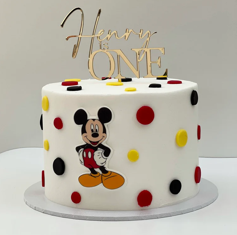 Easy Mickey Mouse Cakes for Kids' Birthdays -
