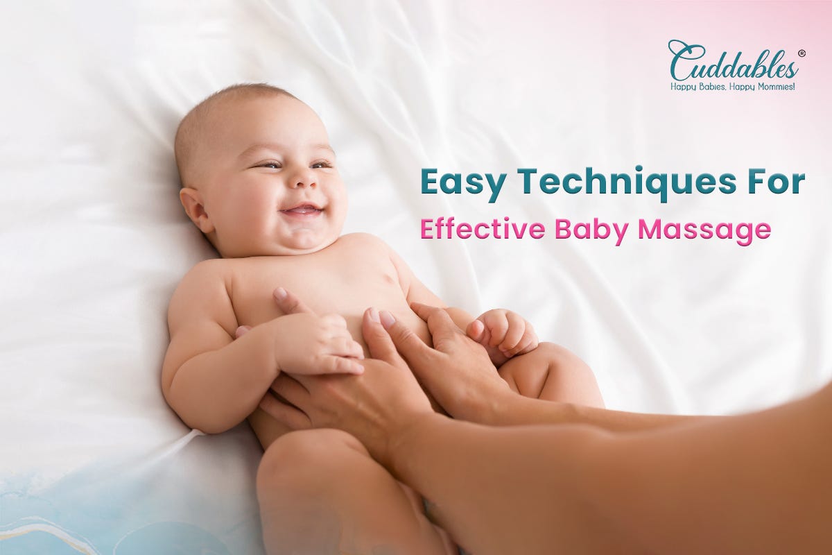 Easy Techniques For Effective Baby Massage | by Cuddables | Oct, 2024 | Medium