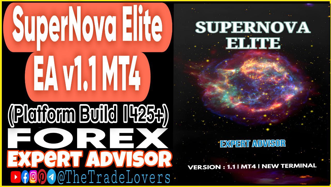 SuperNova Elite EA v1.1 MT4 (Works on Build 1425 ) | Forex Robot | MT4 Expert Advisor - Payhip
