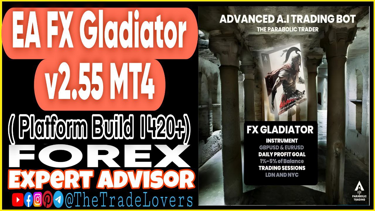 EA FX Gladiator v2.55 MT4 With Set (Works on Build 1420 ) | Forex Robot | MT4 Expert Advisor - Payhip