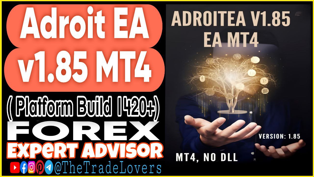 Adroitea V1.85 EA MT4 (Works on Build 1420 ) | Forex Robot | MT4 Expert Advisor - Payhip