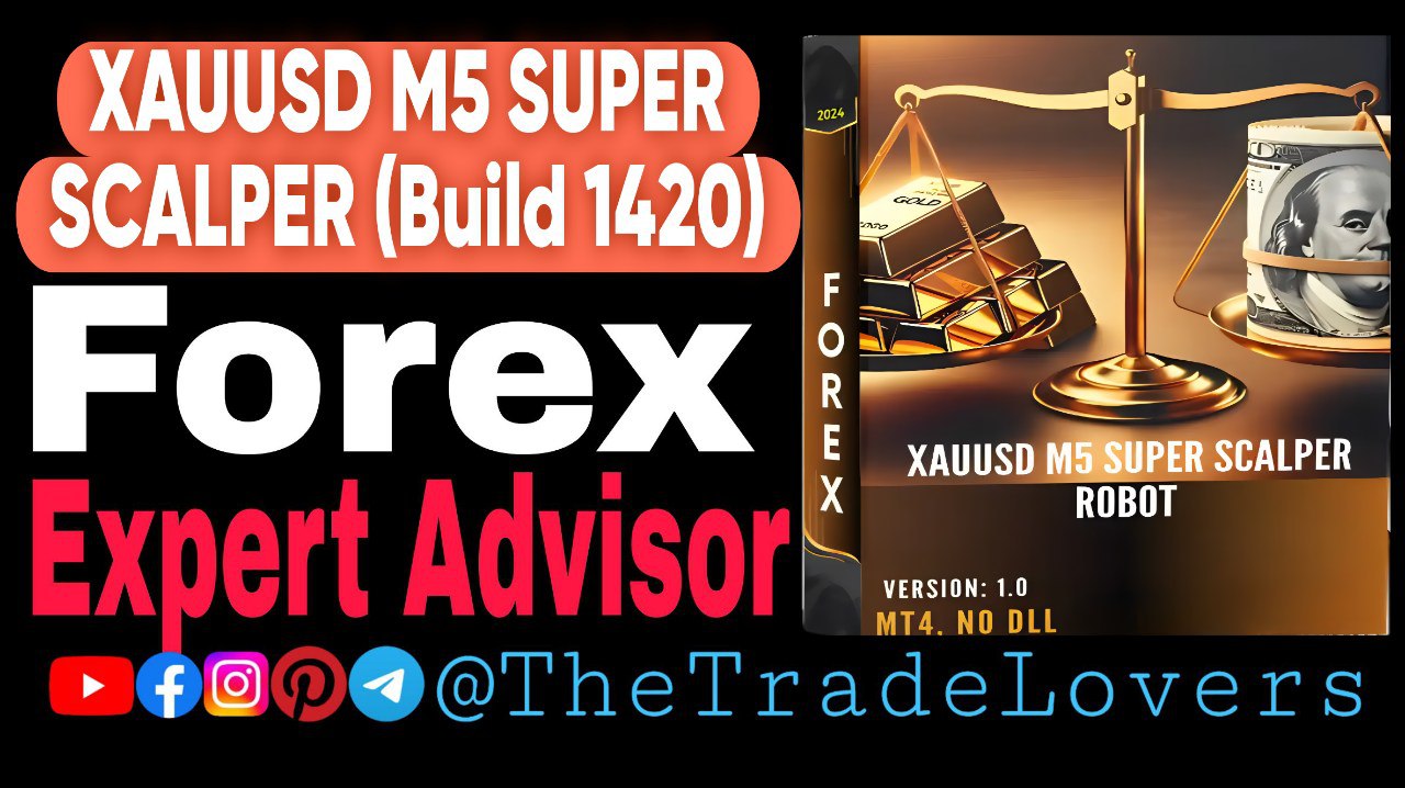 XAUUSD M5 SUPER SCALPER ROBOT MT4 (Platform Build 1420 ) | Forex Robot | MT4 Expert Advisor - Payhip