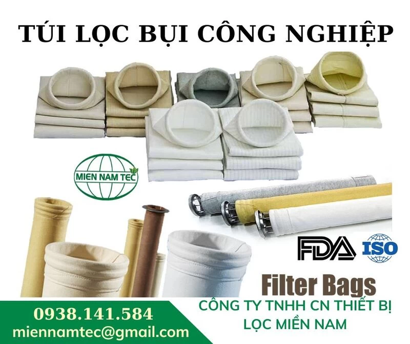 Túi lọc bụi công nghiệp - Túi lọc bụi, Lọc Miền Nam