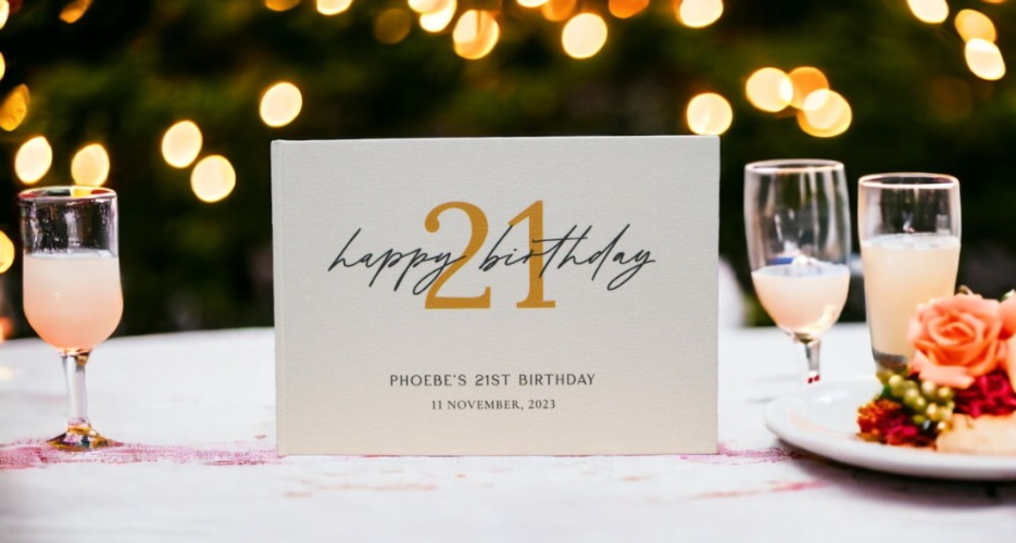 A Birthday Guest Book — For Capturing Memories | Vipon