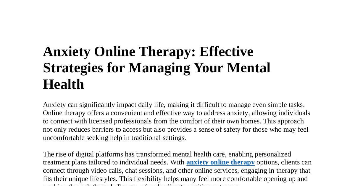 Anxiety Online Therapy.docx | DocHub