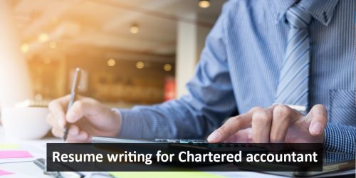 Free Resume writing for chartered accountant | BookYourCV