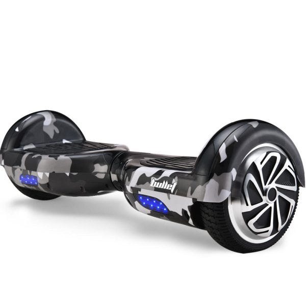 Discover the Camo Grey Electric Hoverboard: Style and Innovation Combined