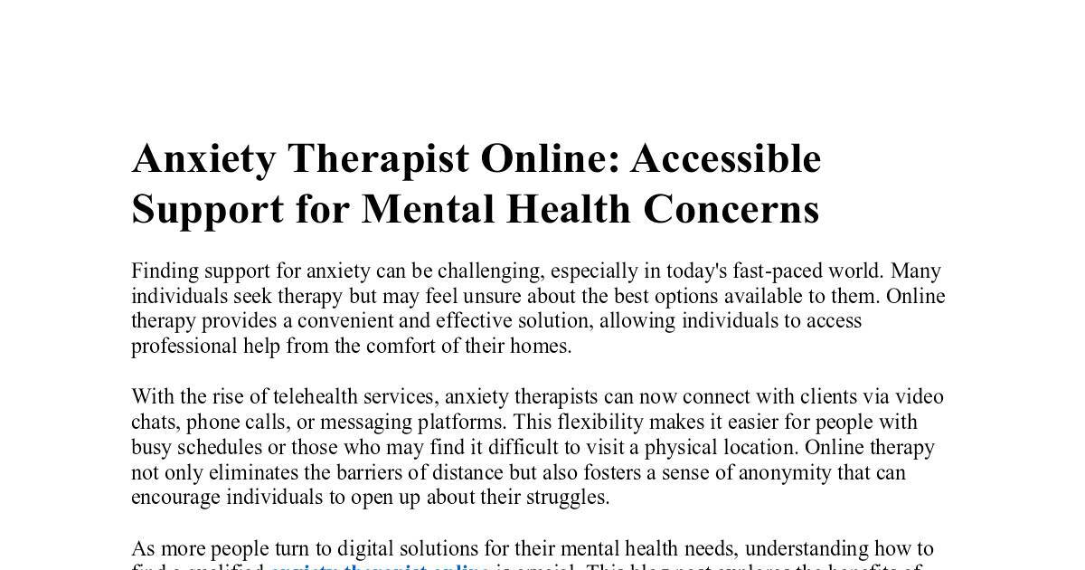 Online Therapy for Trauma.pdf | DocHub