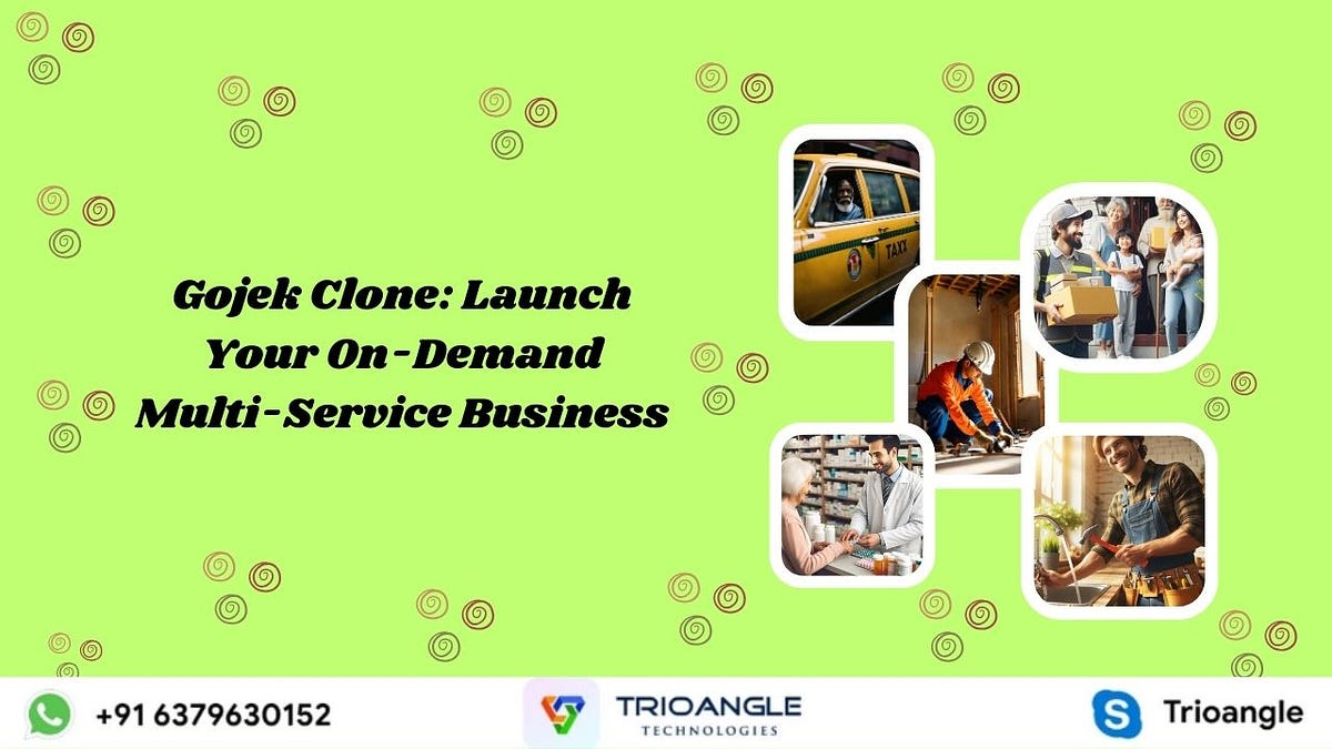 Gojek Clone: Launch Your On-Demand Multi-Service Business | by Rosyamra | Oct, 2024 | Medium