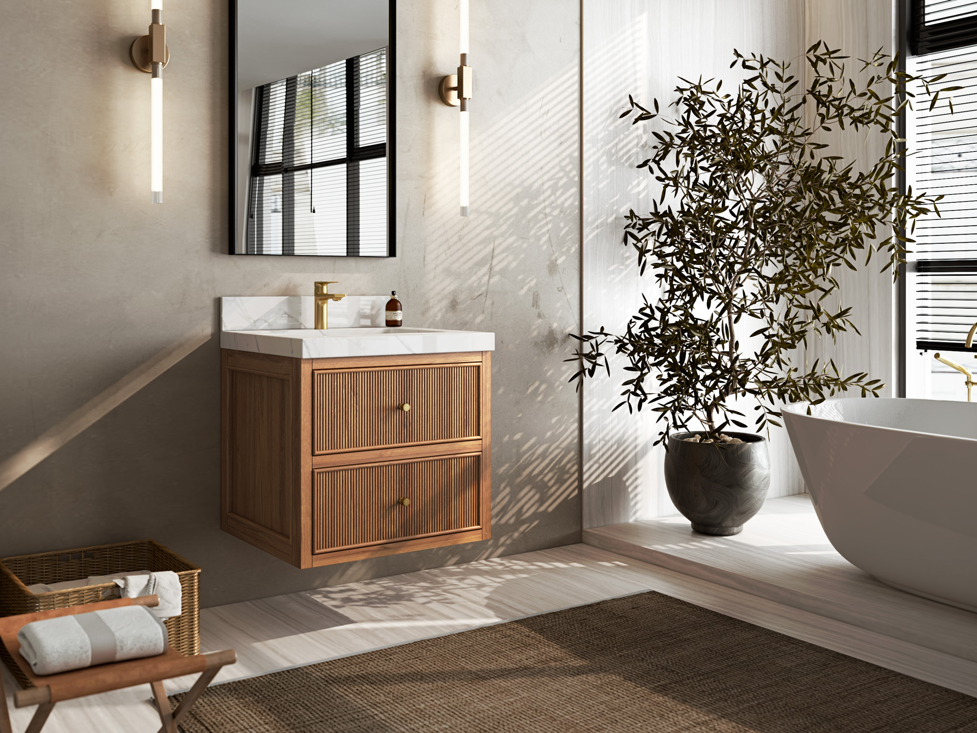 24 Inch Bathroom Vanity – Stylish & Compact Vanity Solutions