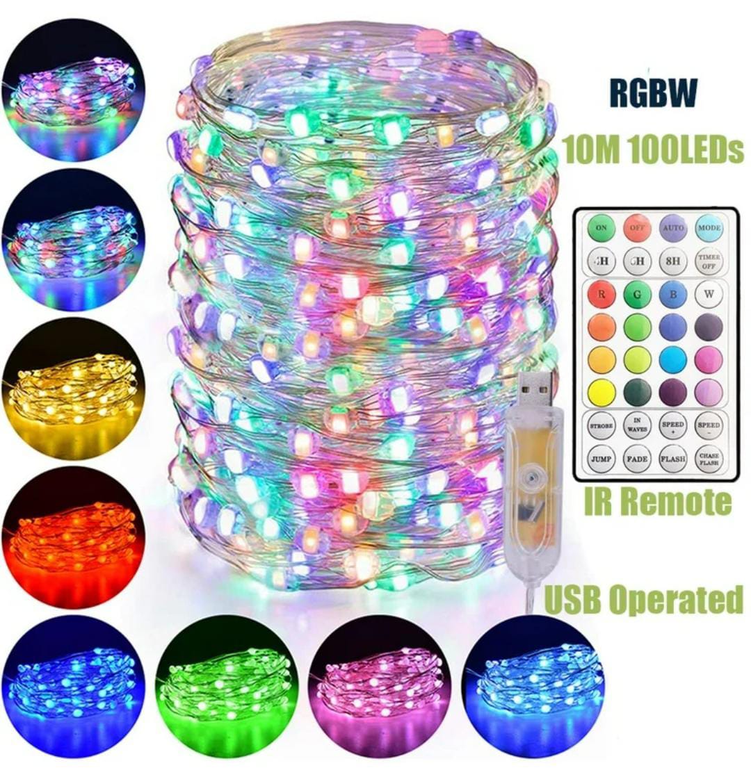 RGB LED Strip 5V USB Indoor Lights with Multi-Color & Strobe Effects - Electronics Pro