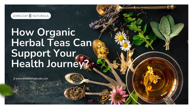 How Organic Herbal Teas Can Support Your Health Journey?