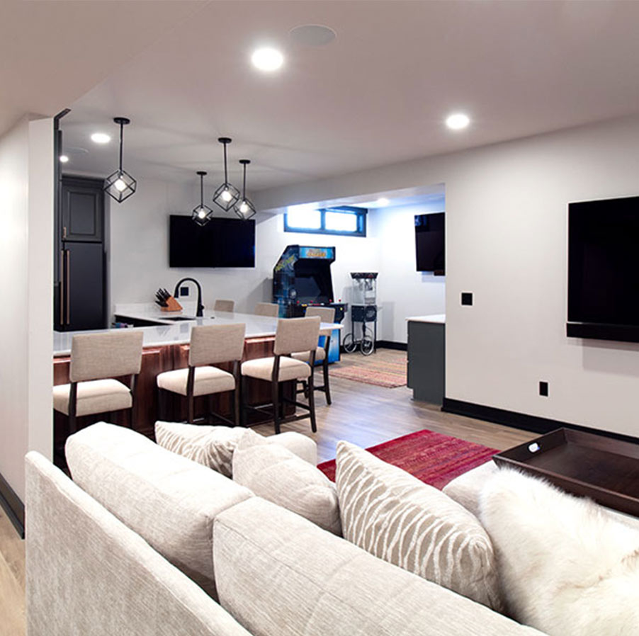 Basement Remodeling Oconomowoc | Lower Level Remodels Waukesha County