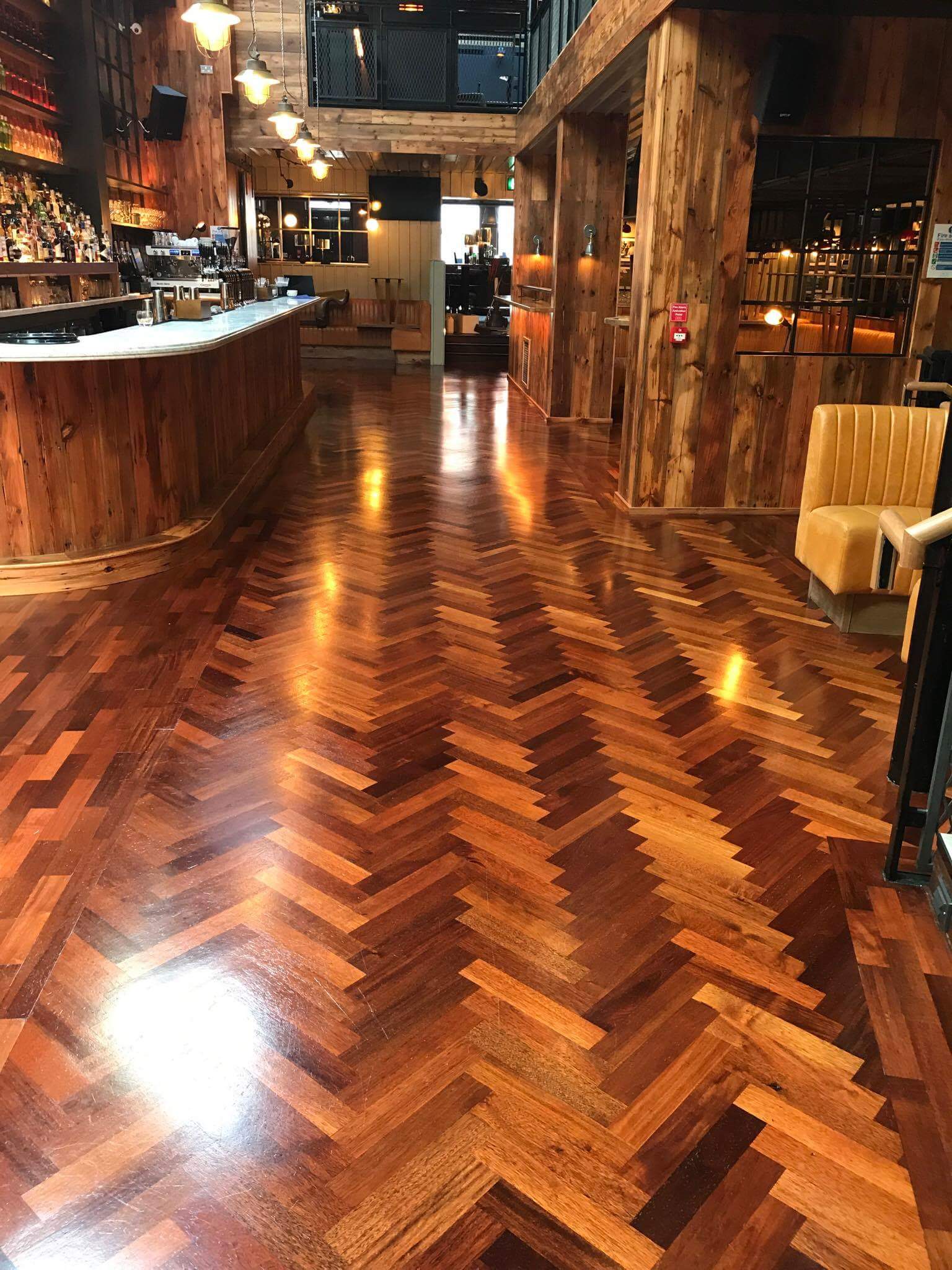 Wood Floor Cleaning - Deep Cleaning, Sealing & Polishing